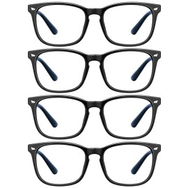 hunsquer Blue Light Glasses for Woman/Men Computer Blue Light Glasses