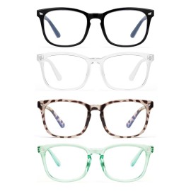 hunsquer Blue Light Glasses for Woman/Men Computer Blue Light Glasses