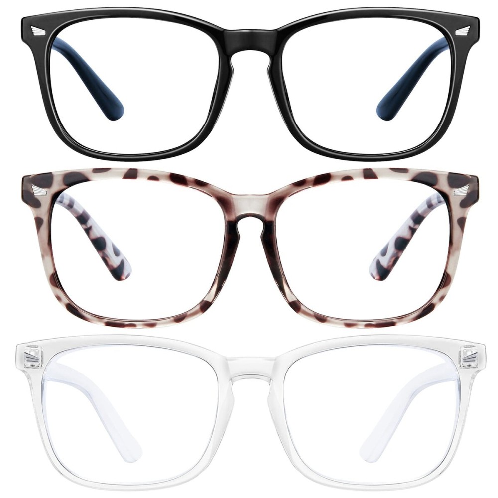 hunsquer Blue Light Glasses for Woman/Men Computer Blue Light Glasses