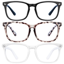 hunsquer Blue Light Glasses for Woman/Men Computer Blue Light Glasses