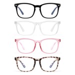 hunsquer Blue Light Glasses for Woman/Men Computer Blue Light Glasses