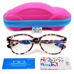 SEEAFUN Blue Light Glasses for Kids Girls Boys with Cute Car Case, UV400 Protection, Anti Blue Ray Age3-12