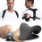 iBYWM Neck Stretcher & Posture Corrector for Women and Men, Cervical Traction for Spine Alignment, Adjustable Upper Back Brace & Elastic Support for Shoulder Back Pain Relief (Black)