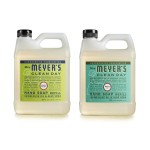 Mrs. MEYER\'S CLEAN DAY Hand Soap Refill Scent Variety Pack 2 CT (Basil + Lemon Verbena)