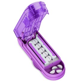 DEPAD Pill Cutter Splitter for Cutting Multiple Pills, Adjustable Pill Cutters Splitters for Small and Tiny Pills with Accurate Alignment and Sharp Safe Blade