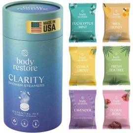 Body Restore Shower Steamers Aromatherapy 6 Pack -..