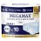 NorthShore MegaMax Adult Overnight Diapers, 12-Hour Tab-Style, 2X-Large, 10 Count Bag, White, 60-82 inches, Unisex Incontinence Underwear