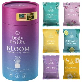 Body Restore Shower Steamers Aromatherapy 6 Pack -..