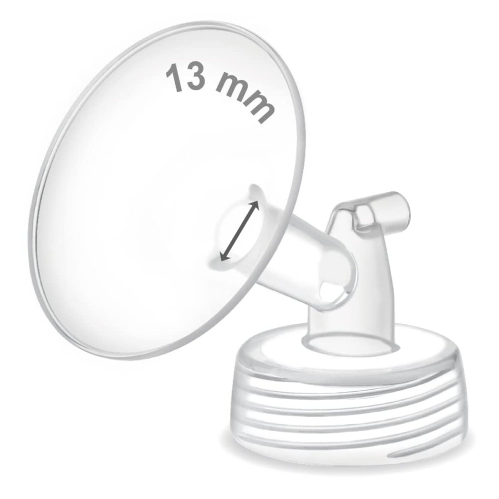 Maymom Pump Part Compatible with Spectra S1,S2 Spectra 9 Plus Breastpump; Incl Wide Mouth Flange (One flange-13mm Flange) Not Original Spectra Flange; Not Spectra Baby USA Parts
