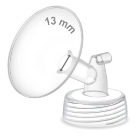 Maymom Pump Part Compatible with Spectra S1,S2 Spectra 9 Plus Breastpump; Incl Wide Mouth Flange (One flange-13mm Flange) Not Original Spectra Flange; Not Spectra Baby USA Parts
