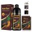 Fvquhvo Instant Black Hair Shampoo, Hair Color Shampoo for Gray Hair, Black Hair Dye Shampoo 3 in 1, Shampoo Hair Dye & Champu Para Canas, Colors in Minutes, Easy to Use, 16.90 Fl Oz