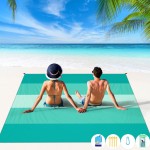 BYDOLL Beach Blanket 78\'\'X81\'\' Waterproof Sandproof Suits1-4 Adults Oversized Lightweight Large Blanket Picnic Mat for Beach Sand Free Travel Camping Hiking Picnic