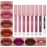 QiBest 7Pcs Matte Liquid Lipstick and 1Pcs Lip Plumper Makeup Set, Pigmented Waterproof Halloween Lip Make Up Valentine\'s Gift Lip Gloss Sets Long Wearing Velvet Lip Kit for Teens & Women