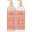 SheaMoisture Coconut & Hibiscus Curl & Shine Shampoo & Conditioner for Bouncy Curls, Frizz Control, Family-Size Pump Bottles, 24 Oz Ea