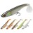 TRUSCEND Soft Fishing Lures for Bass Trout Walleye Pike Crappie Lures Paddle Tail Swimbaits Soft Fishing Baits Freshwater Saltwater Jigging Bass Gear Gifts for Men