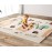 UANLAUO Foldable Baby Play Mat, Extra Large Waterproof Activity Playmats for Babies,Toddlers, Infants, Play & Tummy Time, Foam Baby Mat for Floor with Travel Bag (Bear(71x59x0.4inch))
