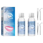 Tooth Repair Kits,2Pcs 30ml Dental Repair Denture Repair Beads,Tweezers,Dental Pick,4Pcs Dental Tools for Filling Missing Broken Tooth Moldable Fake Teeth(2+4Pack)