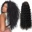 8 Packs Curly Crochet Hair GoGo Curl Crochet hair for Women Natural Black Deep Wave Braiding hair,Synthetic Bohemian Crochet Braid Water Wave Crochet hair Extensions(18inch, 1B)