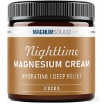 Magnesium Cream - Nighttime Magnesium Lotion - Apply to Legs, Buttocks, Arms or Chest - Topical Magnesium Chloride - USA Made and Safe for Kids (Cocoa)