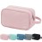 Narwey Travel Toiletry Bag for Women Traveling Dopp Kit Travel Bag for Toiletries Cosmetic Bag Makeup Bag Medicine Bag for Traveling (Pink)