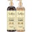 Shea Moisture Jamaican Black Castor Oil Curly Hair Set with Shea Butter - Strengthening Shampoo, Conditioner, and Growth Treatment for Healthy Hair (24 Fl Oz Each)