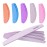 Nail File and Buffer (10 Pcs), Buffer Block Nail Files Double Sided 100/180 Grit for Acrylic and Natural Nails, fingernail Emery Board Buffing Blocks Manicure Set Nail Care kit Tool Halfmoon Arc