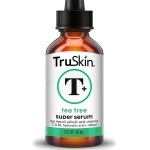 TruSkin Tea Tree Oil Acne Treatment for Face - Acne Serum - Improve the Appearance of Pores, Skin Tone for Smooth, Glowing Skin with Salicylic Acid, Vitamin C, Niacinamide & Retinol, 2 OZ