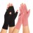 Zexhoor 2 Pairs Arthritis Compression Gloves for Women Men, Carpal Tunnel Pain Relief, Fingerless for Typing Both Hands