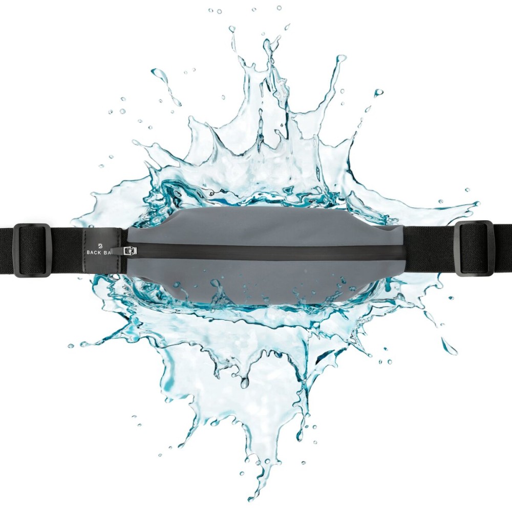 Back Bay Slim Running Belt for Women & Men [Fits ALL Phones], Runners Fanny Pack for Men, Money Belt, Running Gear Gift, Waist Bag Workout Gear, iPhone Runner\'s Phone Holder Waist Pack