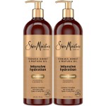 Shea Moisture Shampoo & Conditioner Set - Intensive Hydration Hair Care Formulas with Manuka Honey & Mafura Oil for Extra Dry, Damaged Hair, 24 Oz Ea