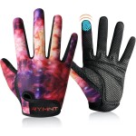 ZEROFIRE Full Finger Workout Gloves for Women Men - Weight Lifting Gloves with Full Cover Palm Protection & Extra Grip for Gym,Weightlifting,Fitness,Exercise,Training.Cycling.Galaxy-Medium