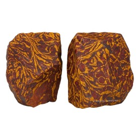 Amazing Gemstone 2 Pieces, Mariyam Jasper Raw Crystals and Healing Stones, Natural Rocks for Tumbling and DIY Raw Stones and Crystals