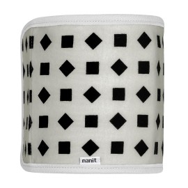 Nanit Breathing Wear Band, Grey - 100% Cotton, Works with Nanit Pro Baby Monitor to Track Breathing Motion Sensor-Free, Fits Babies from 12.5-25 lbs.