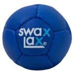 SWAX LAX Lacrosse Training Ball - Indoor Outdoor Practice Less Bounce & Rebounds (1 Blue Camo Sticks)