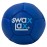 SWAX LAX Lacrosse Training Ball - Indoor Outdoor Practice Less Bounce & Rebounds (1 Blue Camo Sticks)