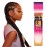 Sensationnel X-pression prestretched braiding hair - 3x braid 58 inch all kanekalon flame retardant synthetic braid for box braids and twists (3 pack, 3TPURPLE/PINK/LPINK)