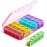 Odaro Weekly Pill Organizer 4 Times a Day, Daily Pill Box 7 Day, Large Travel Pill Case with 28 Compartment to Hold Medicine, Vitamin and Supplement - Pink Case