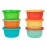 The First Years Take & Toss Toddler Bowls Set - Reusable Toddler Snack Cups - Toddler and Baby Snack Containers with Snap On Lids - Ages 9 Months and Up - 8 Oz - 6 Count