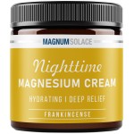 Magnesium Cream - Nighttime Magnesium Lotion - Apply to Legs, Buttocks, Arms or Chest - Topical Magnesium Chloride - USA Made and Safe for Kids