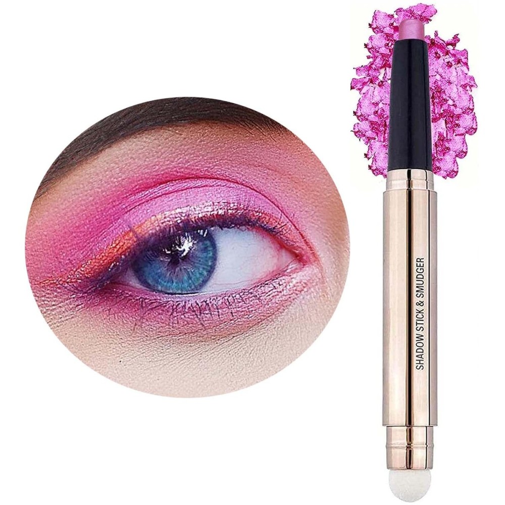 Pink Eyeshadow Stick Cream Smooth Shimmer glitter eyeliner pencil hot light matte palette Eye shadow Pencil Hypoallergenic Waterproof Long Lasting Highlighter Stick Multi-Dimensional eyes Look 13