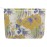 Makeup Bags for Purse Zipper Cosmetic Pouch Large Travel Canvas Make Up Organizer Tool Pouch for Women and Girls,Brocade Flower Yellow