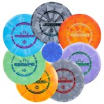 Dynamic Discs Prime Burst Disc Golf Set (7 Pack) | Includes Putter, 2X Midrange, 3X Fairway & Driver + Mini Marker | Disc Golf Accessories for Beginners | 170-176g | Beginner Pack for Amateurs