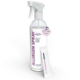 Allergy Asthma Clean Allergen Spray, Pets, Dust Allergies & More, Air & Surface, Just Add Water, Bottle with One Refill, Over 64oz Total