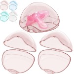 Smlpuame Pacifier Case,3 Pack BPA Free Pacifier Holder Case,Transparent Container Box for Baby BinkyNot Included),Essential Pacifier Accessories,Alway Keep Paci Clean,Easy to Clean(Pink)