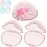 Smlpuame Pacifier Case,3 Pack BPA Free Pacifier Holder Case,Transparent Container Box for Baby BinkyNot Included),Essential Pacifier Accessories,Alway Keep Paci Clean,Easy to Clean(Pink)