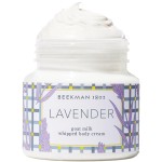 Beekman 1802 Whipped Body Cream - Moisturizes & Softens Skin with Goat Milk, Mango Seed Butter & Vitamin E - 8 oz - Lavender
