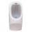 Nuby My Real Training Urinal - Freestanding - With Life-Like Flush Button and Sound - Potty Training for Boys - 18+ Months - White
