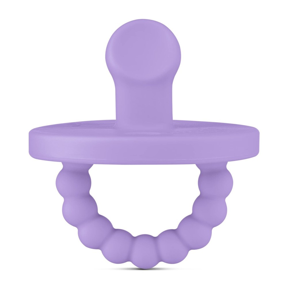 Ryan & Rose Cutie PAT Pacifier Teether (Slant, Orchid)