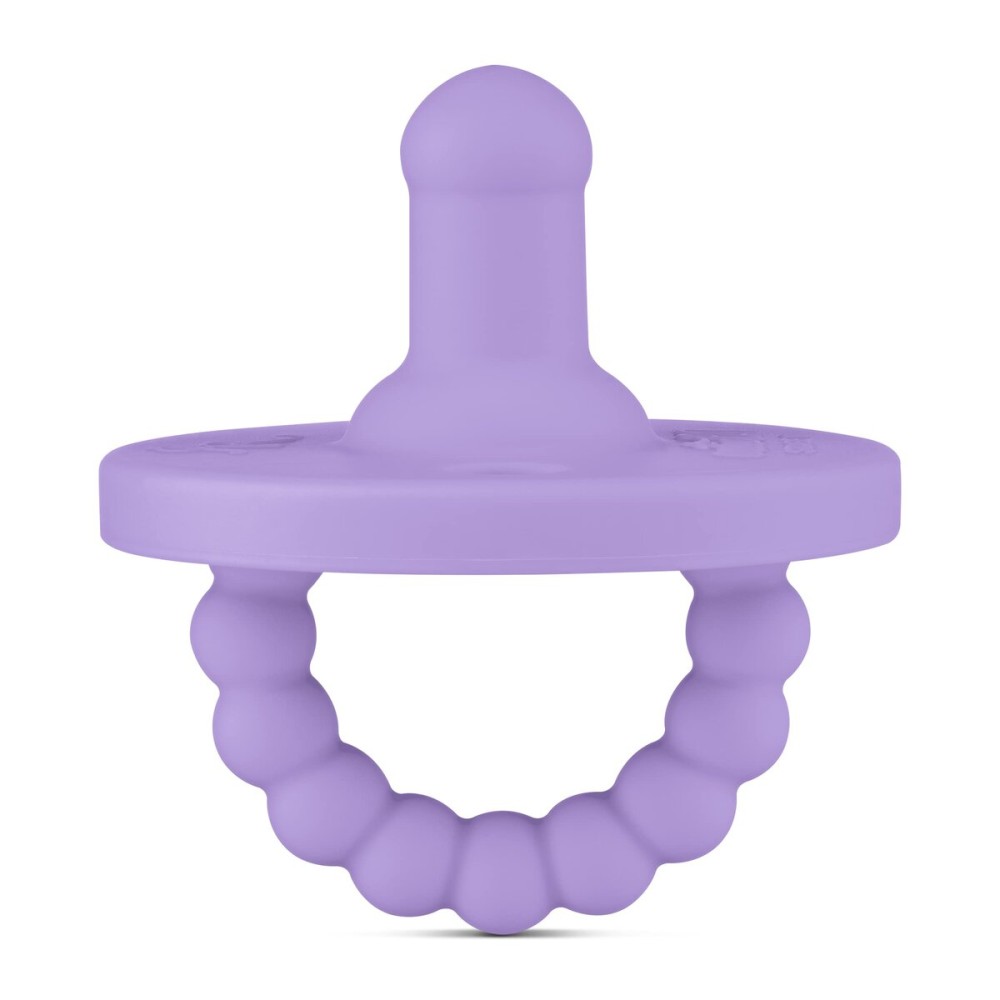 Ryan & Rose Cutie PAT Pacifier Teether (Stage 1, Orchid)