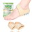 Heel Protectors Cups, Gel Heel Support, Thicken&Breathable, Idea for Plantar Fasciitis Relief, Bone Spur, Silicone Cushion for Men and Women-Beige